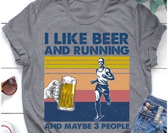 i run for beer shirt