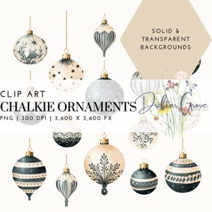 Clipart Noël Téléchargement instantané PNG Fournitures d'artisanat Décoration murale transparente pour les vacances d'hiver Cartes de scrapbooking noir et blanc