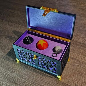 Coraline Geist Kinderaugen mit Schaukasten, STL Dateien für 3D Druck (Digital Download)