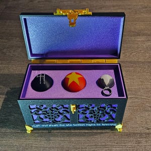 Coraline Ghost Children Eyes with Display Box, STL Files for 3D Printing (Digital Download) image 2