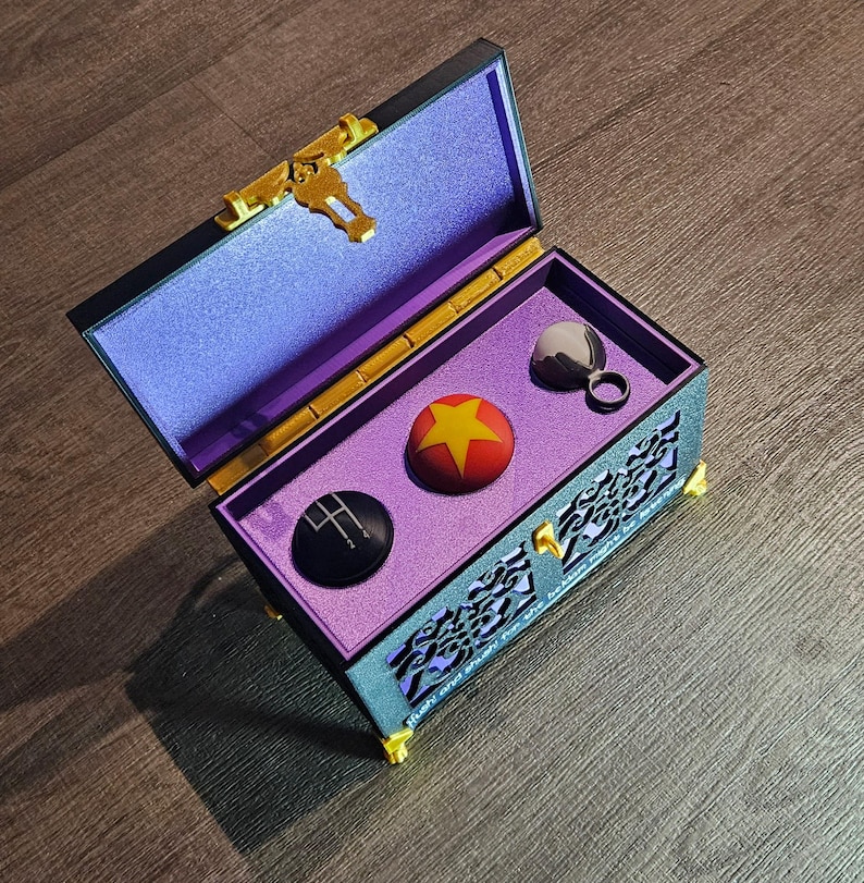 Coraline Ghost Children Eyes with Display Box, STL Files for 3D Printing (Digital Download) image 4