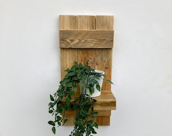 Rustic Floating Shelf, Scaffold Board Shelves, Rustic Shelving, Reclaimed Wall Shelf