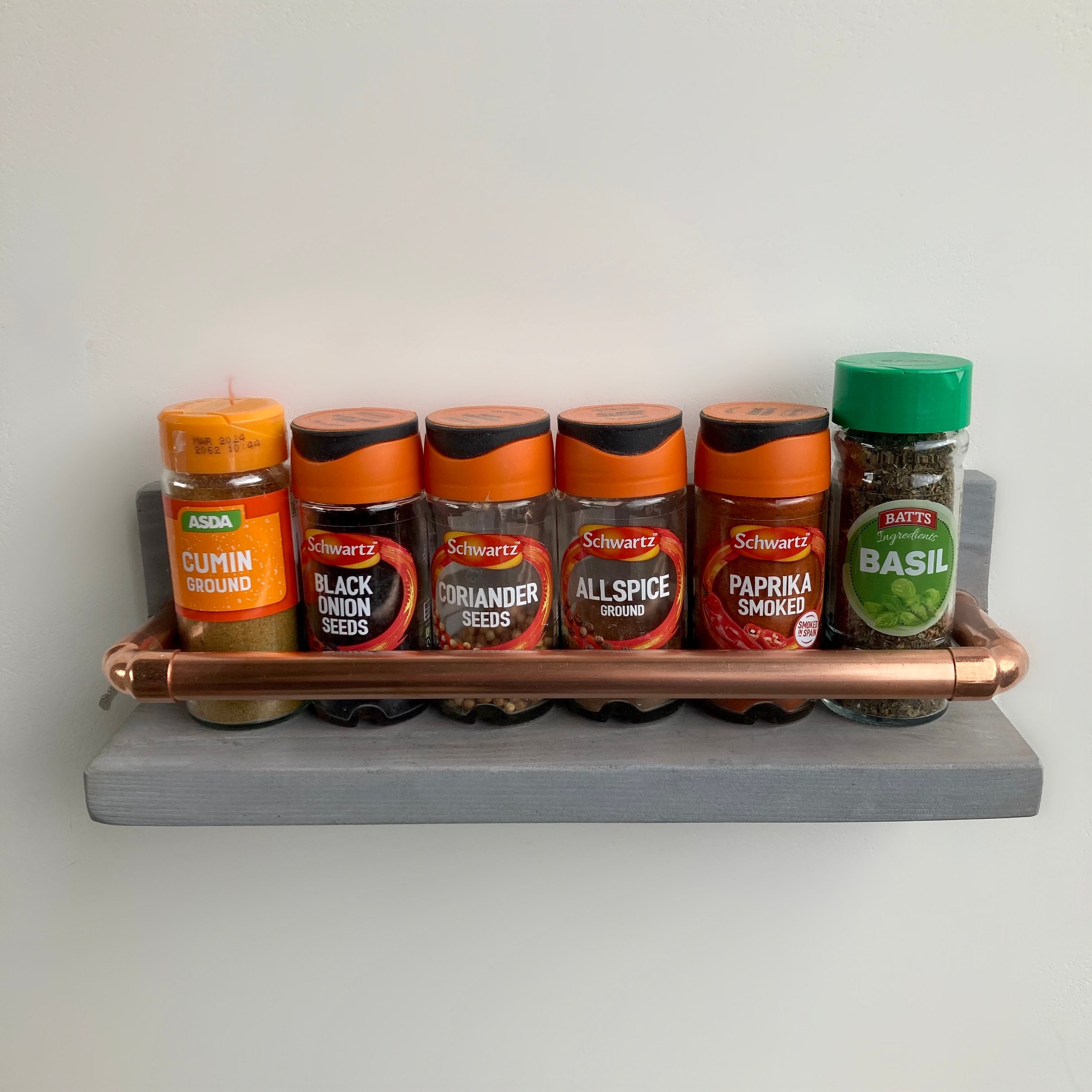 Schwartz spice rack with spices hotsell