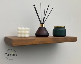 Chunky Floating Shelf with Invisible Brackets - Choice of Color - 3.5cm Thick - Floating Shelves