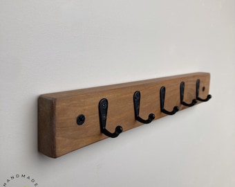 Entryway Key Rail, Floating Key Holder, Wall Mounted Key Hooks