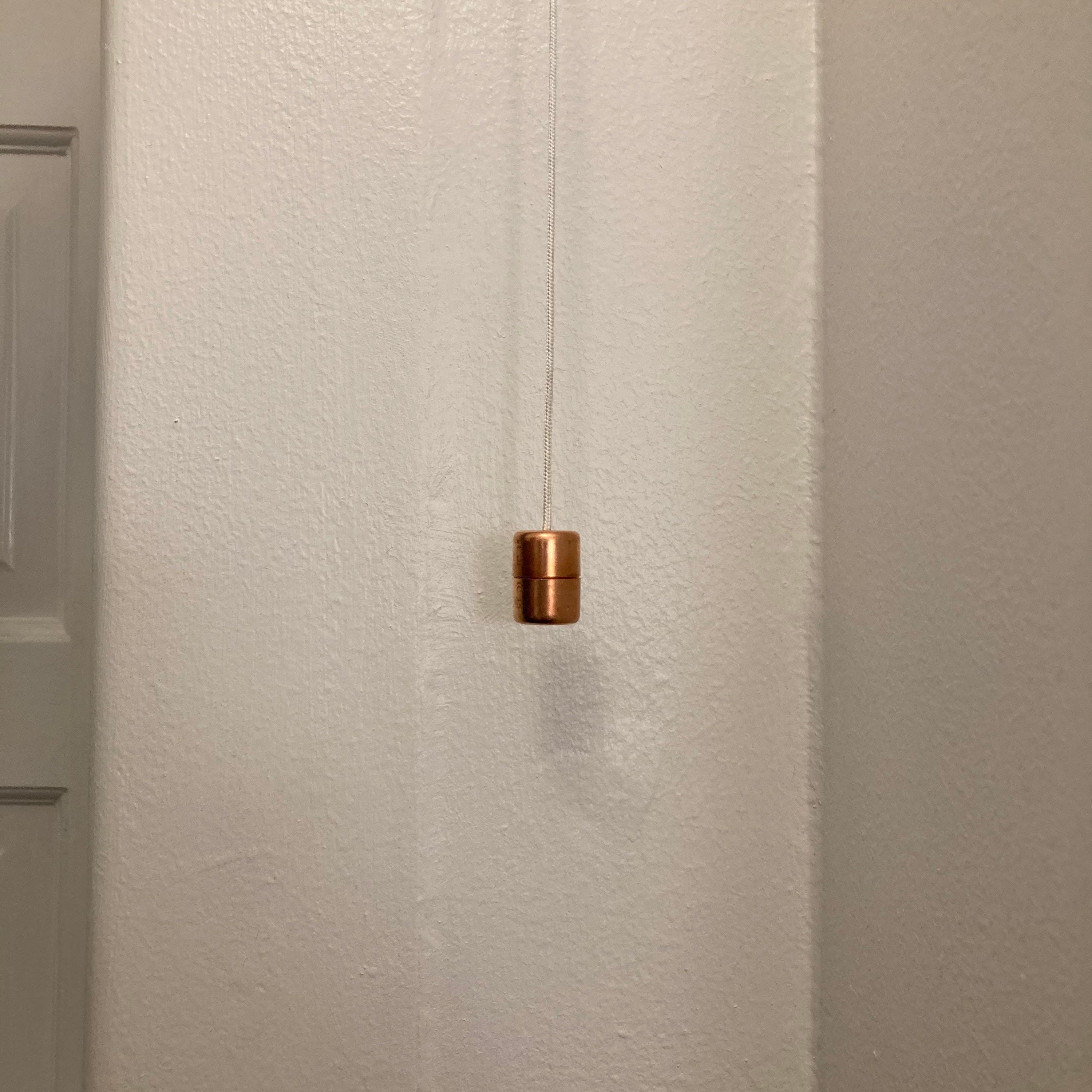 Interruptor de extracción de ventilador de luz de cobre / | Etsy