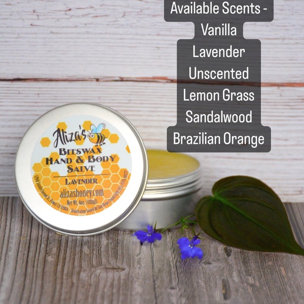 100% natural Beeswax Salve