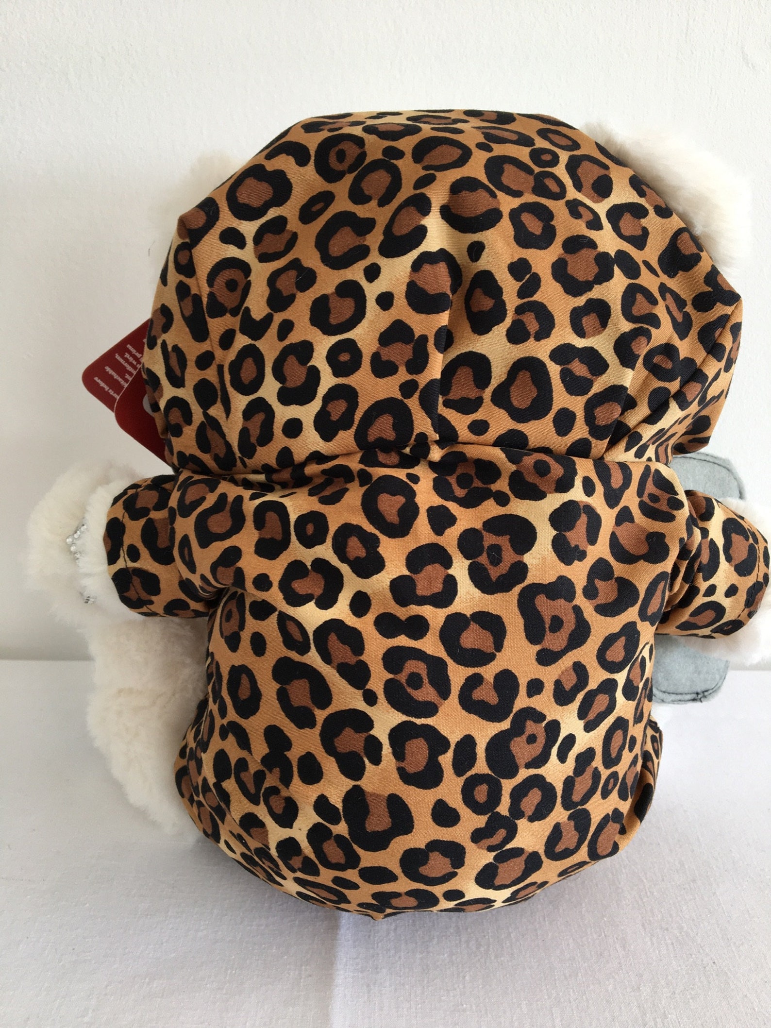 Personalised diva teddy bear dressed in leopard animal print Etsy