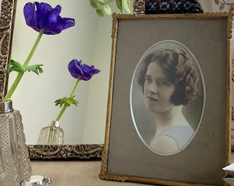 Vintage framed portrait