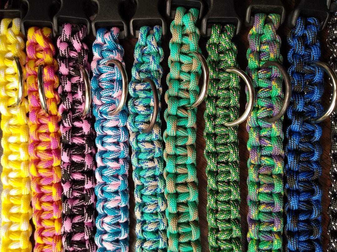 Paracord Collars Etsy UK