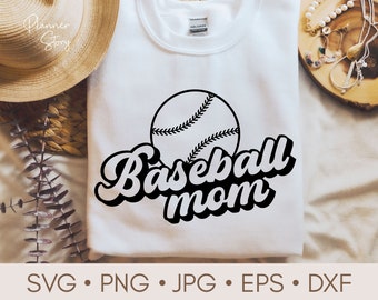 Baseball Mom svg, Baseball Mama svg, Baseball Season svg, Sports mom svg, Baseball Fan svg, Baseball Mom Shirt svg cut file for Cricut