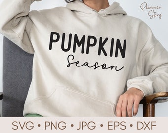 Pompoen seizoen svg | Hallo Pompoen svg | Pompoenkruid svg | Thanksgiving svg | Herfst vibes svg | Halloween Svg| Pompoen gesneden bestand voor cricut