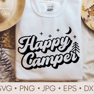 Happy Camper Svg, Camp Life Svg, Camp Shirt Svg, Adventure Svg, Family Camping Trip Svg, Summer Camping Svg, Camper Svg, Camping Svg, Cricut