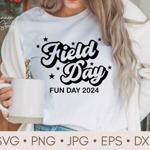 Field Day Fun Day 2024 Svg,Png, School Field Day Svg, Field Day Shirt Svg, Teacher Field Day Svg, End of School svg, Last day of School Svg