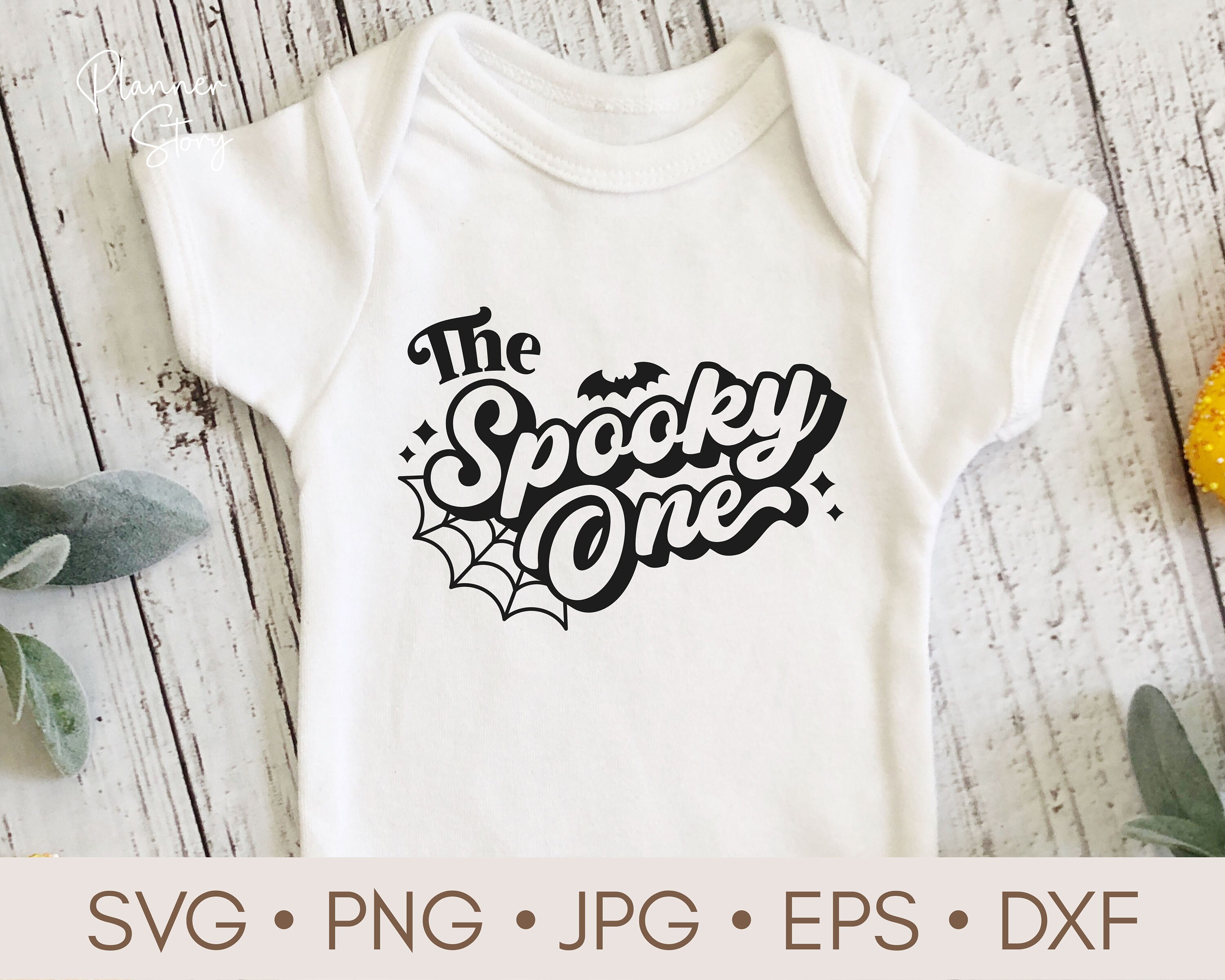 The Spooky One Svg Baby Halloween Shirt First Birthday Etsy Canada