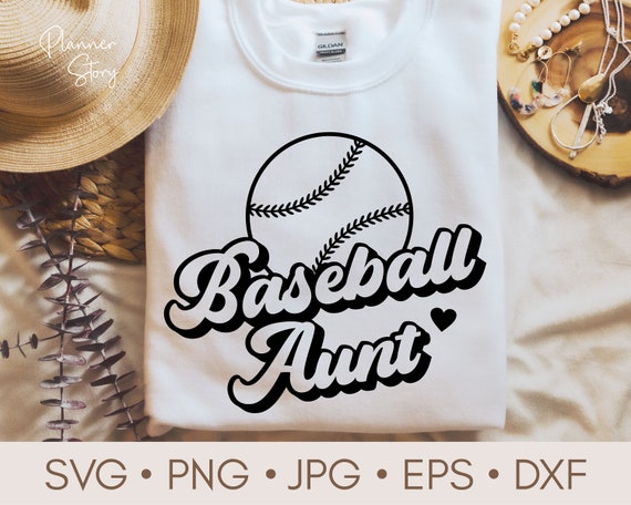 Baseball Aunt Svg Baseball Auntie Svg Baseball Season Svg - Etsy
