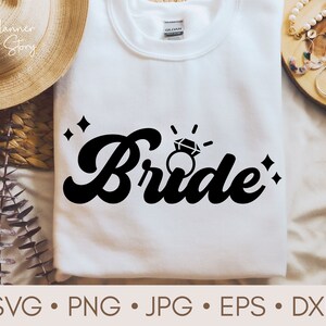 Noiva svg, Festa de noiva svg, Casamento svg, Noiva svg, Anel de diamante svg, Noiva para ser svg, Futura Sra. Svg, Camisa de noiva svg cricut e silhueta
