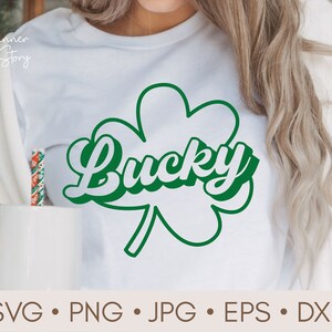 Glück svg, St Patrick es Day Svg, Irische svg, Glück svg, Glück svg, Glück Kleeblatt svg, Glücksshirt Svg, Plotterdatei für cricut & Silhouette