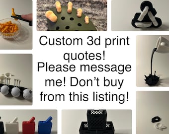 Custom 3d Print Quotes