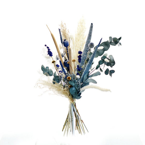 Bouquet de Fleurs Sèches Jeu d'eau en 3 Tailles, Bouquet Sec, Sèches
