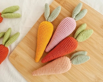 Custom crochet carrot|Easter Carrot|Spring decor|Easter|Pretend food|Pretend vegetable|Easter decor|Personalized new born photo props