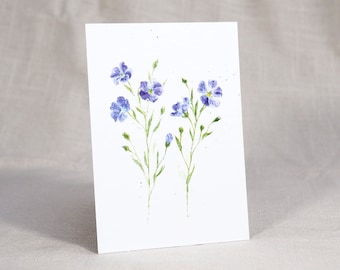 Postkarte ‚Lein‘