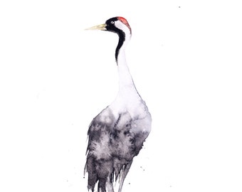 Art print 'Crane'