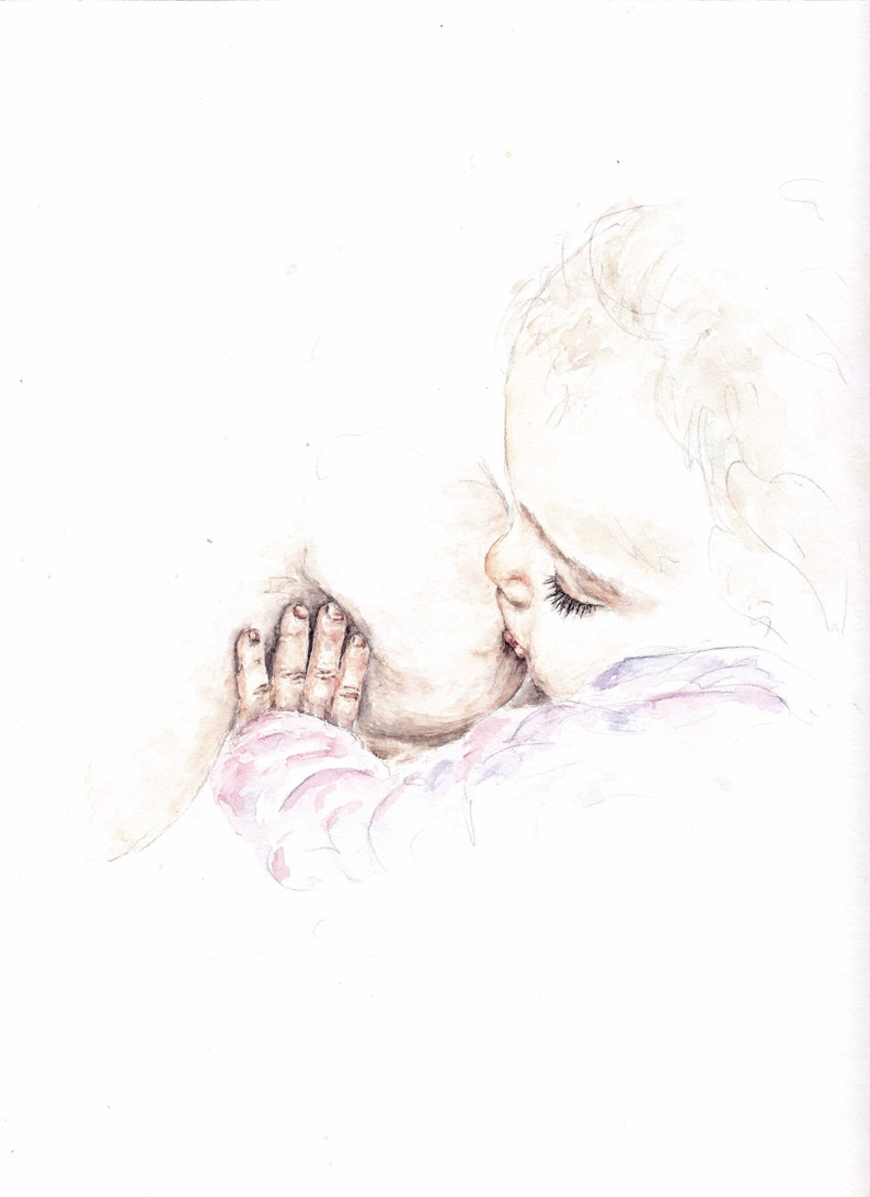 Art Print 'Breastfeeding' image 1