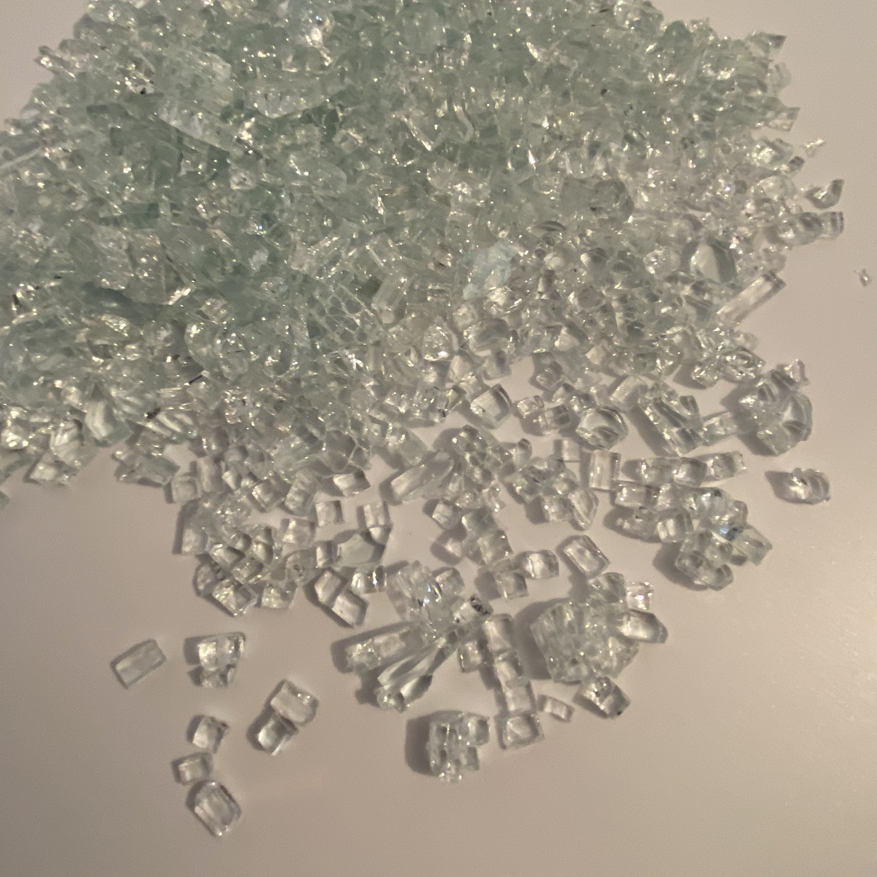 100g Mixed sizes Clear Tempered Glass Crushed Vase Filler Etsy