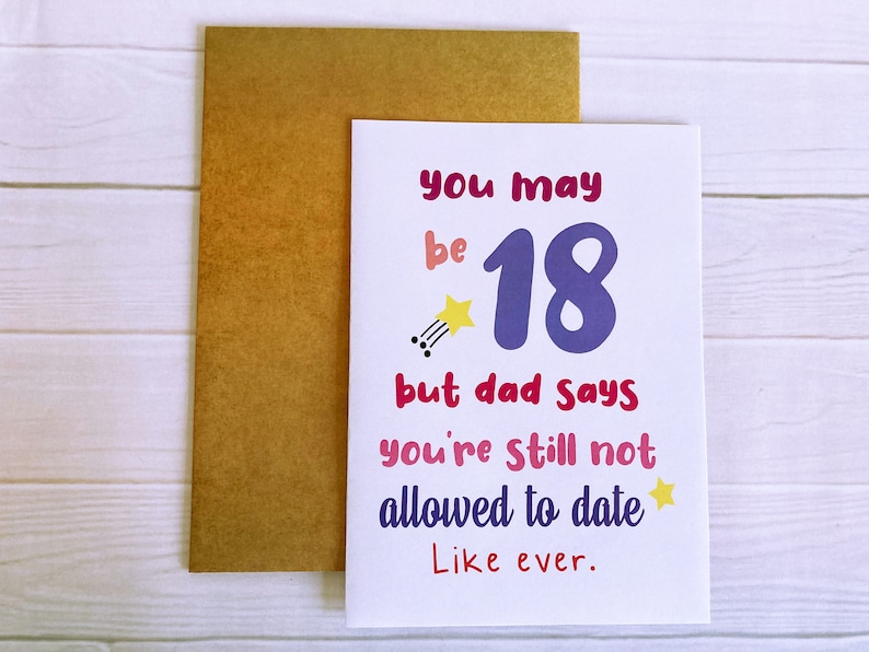 Printable 18th Birthday Card, Funny 18th Birthday Card, 18th Birthday ...