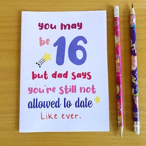 Druckbare Karte zum 16.Geburtstag, süße Karte zum 16.Geburtstag, lustige Karte zum 16.Geburtstag, Karte zum 16.Geburtstag für Mädchen