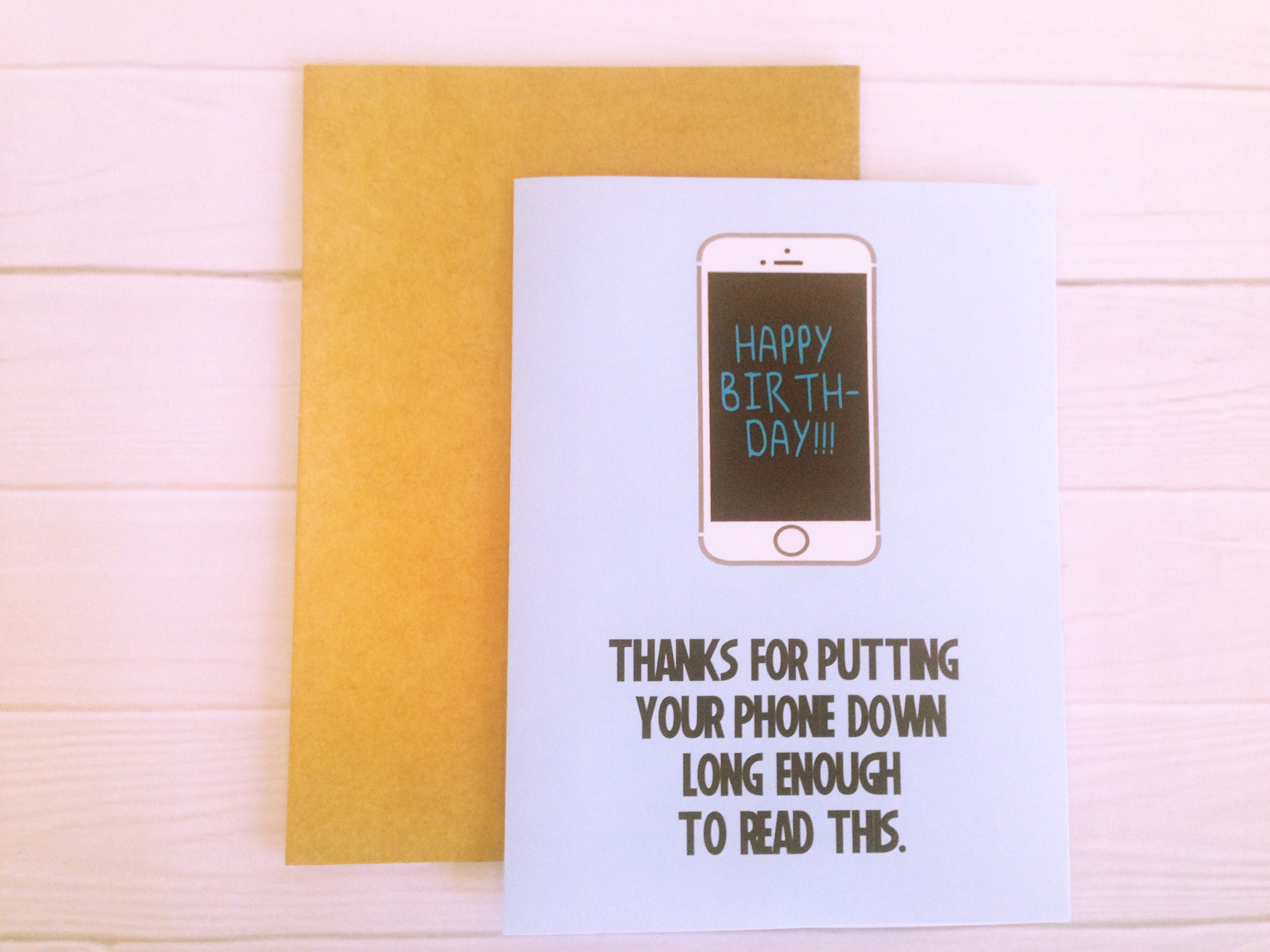 Printable Birthday Card Funny Birthday Card Teen Birthday - Etsy Denmark