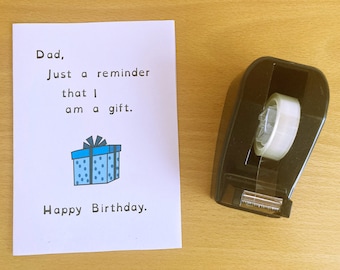 Printable Dad Birthday Card, Funny father Birthday Card, Dad's Birthday, Dad Birthday Card