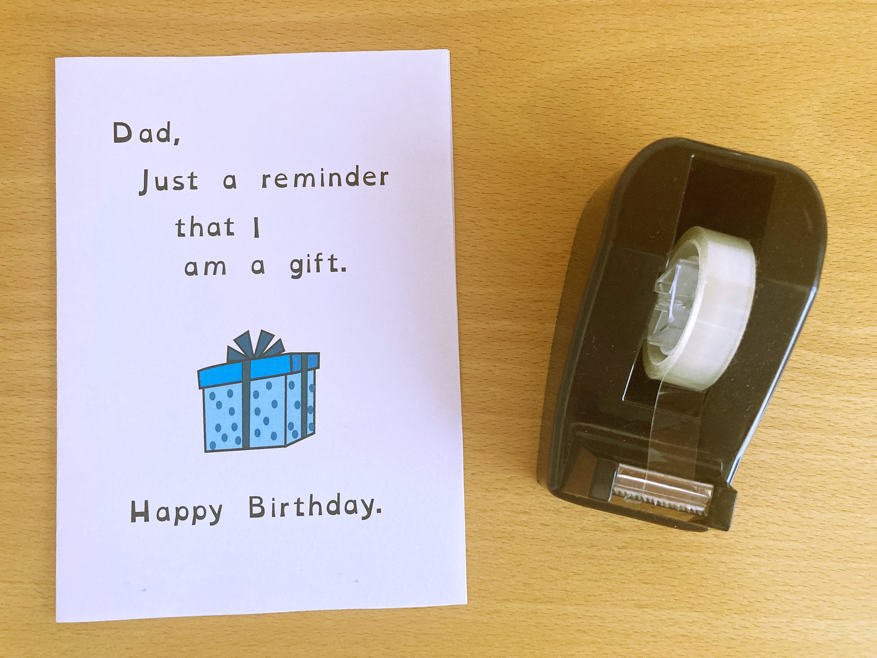 Printable Dad Birthday Card, Funny Father Birthday Card, Dad's Birthday ...