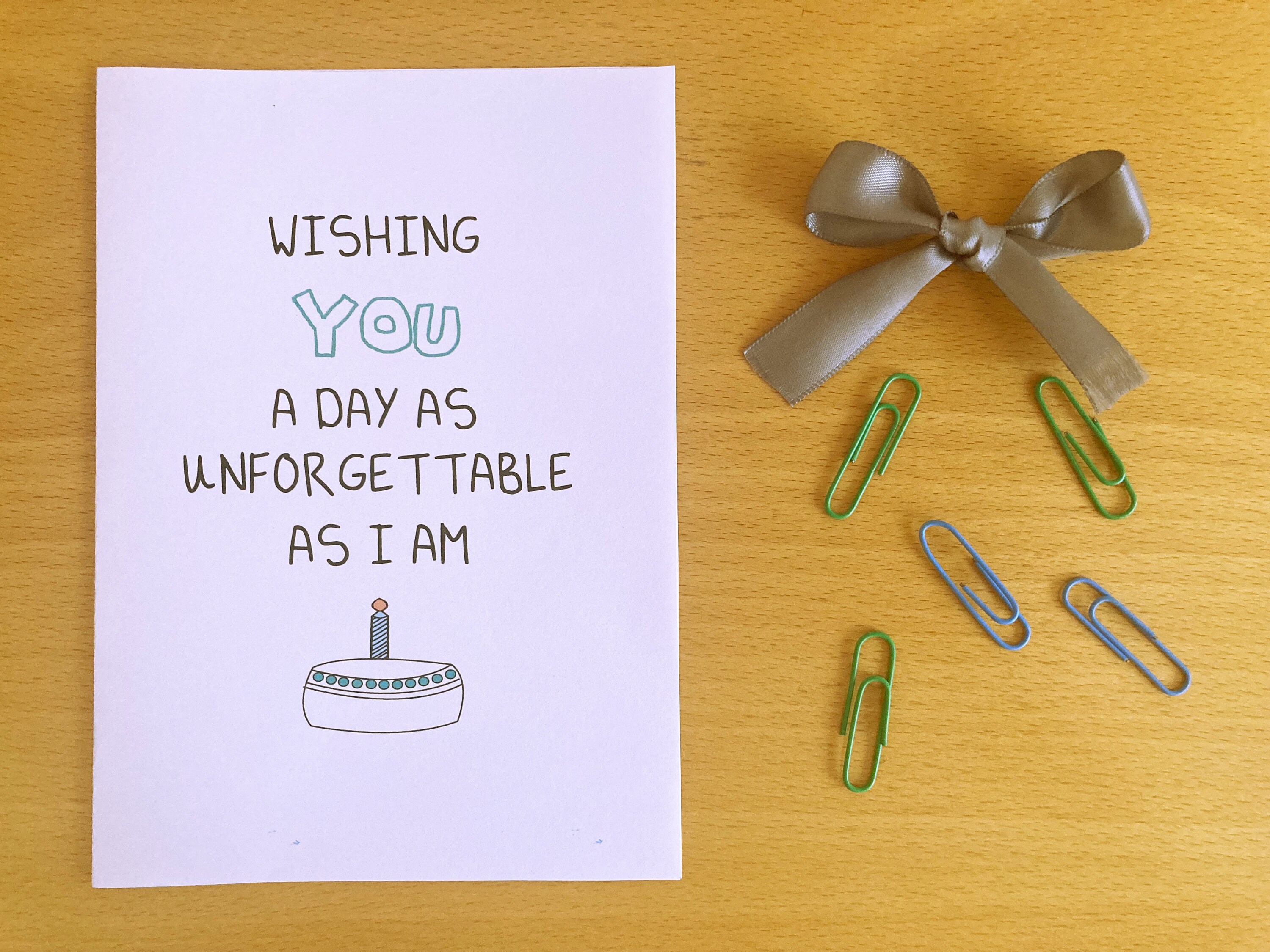 Printable Funny Birthday Card, Brother Birthday Card, Sister Birthday ...