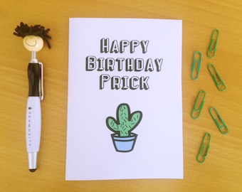 Printable Brother Birthday Card, Friend Birthday Card, Guy Cousin Birthday Card, Funny Offensive Card