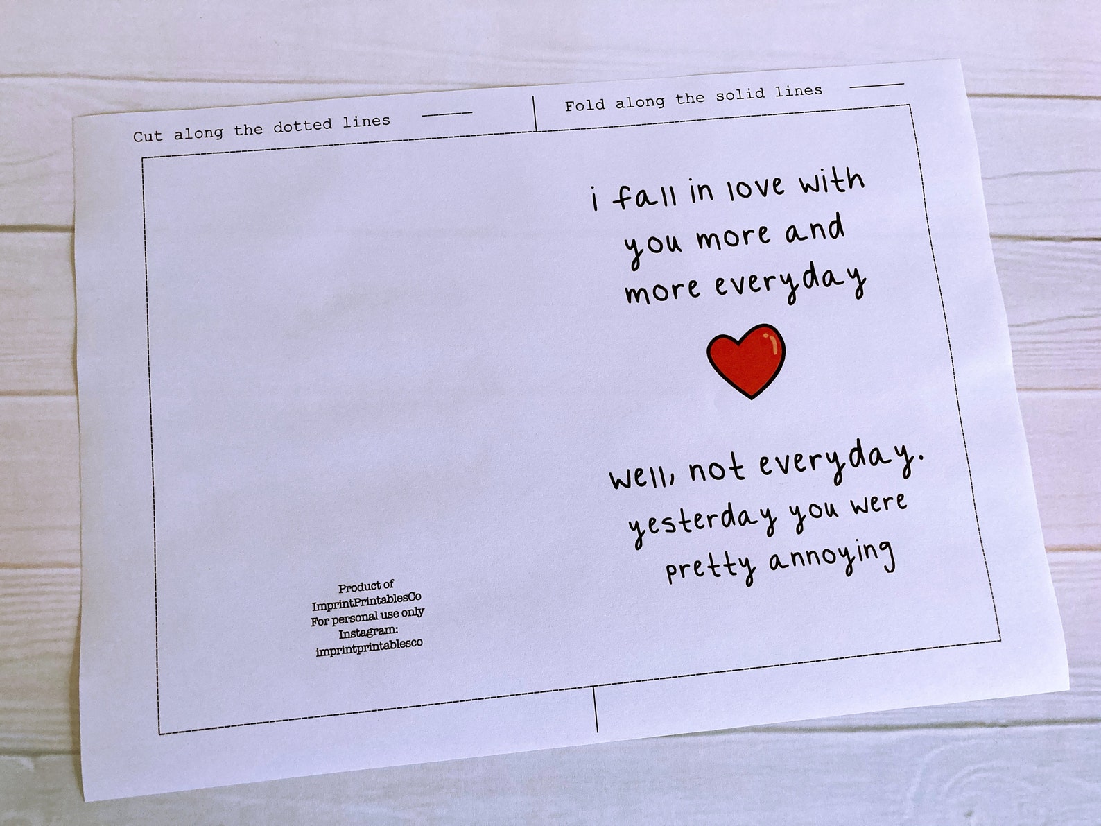 Printable Valentines Card Love Valentines Day Valentines Day Card Etsy