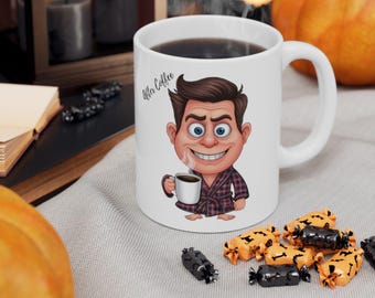 Funny Coffee Mug Sublimation Design, Coffee Lover PNG (Digital Download)