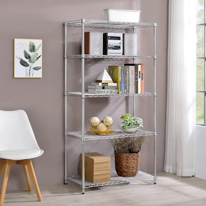5 Shelf Wire free standing shelving storage shelving