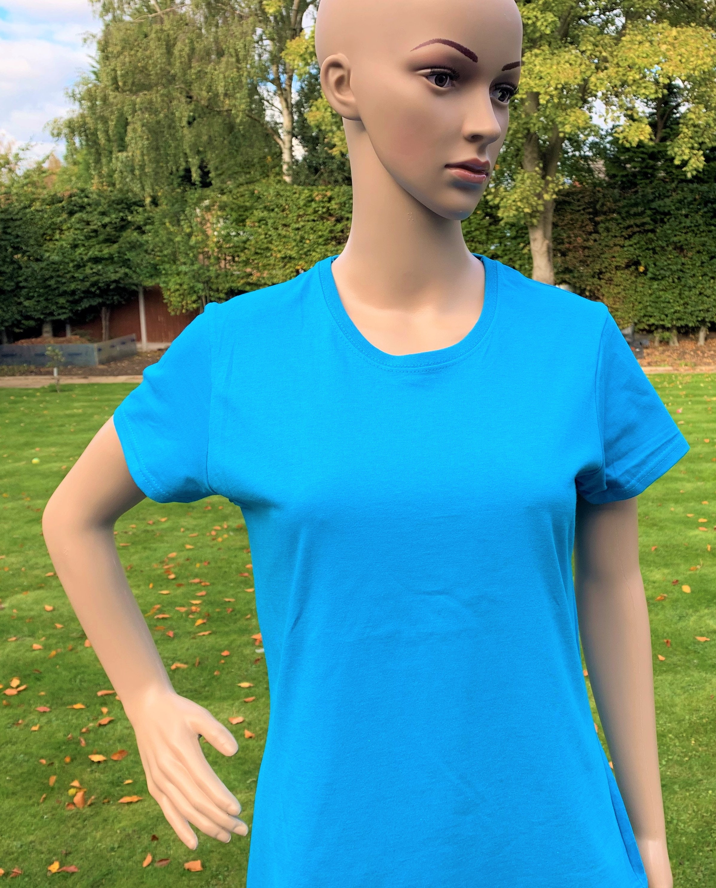 Women's 100 Cotton Plain Cotton TShirt Three Pack Etsy