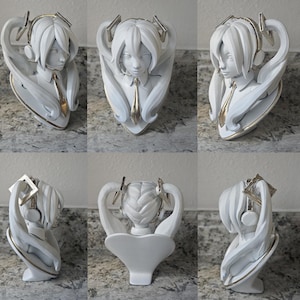 STL File only - Hatsune Miku bust, inspired by Artgerm