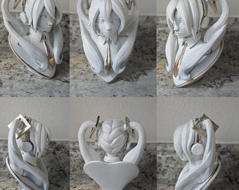 STL File only - Hatsune Miku bust, inspired by Artgerm