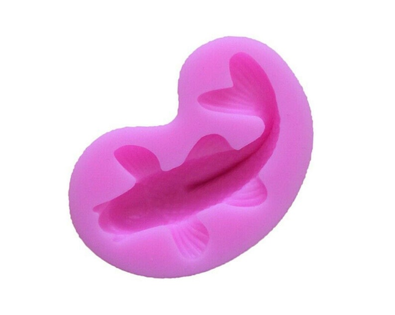 Silicone Koi Mold Lucky Carp Fish Mold Carp Fish Fondant Silicone Mold Japanese Fish mold Fish Silicone mold