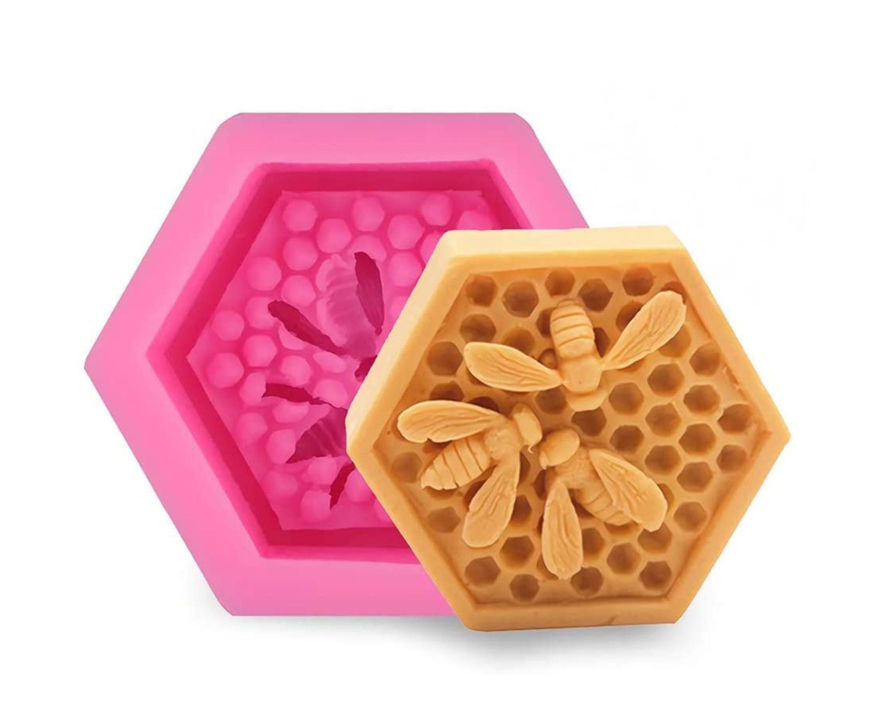 Bee Soap mold Honey Bee Silicone Mold Honey bee nest Etsy