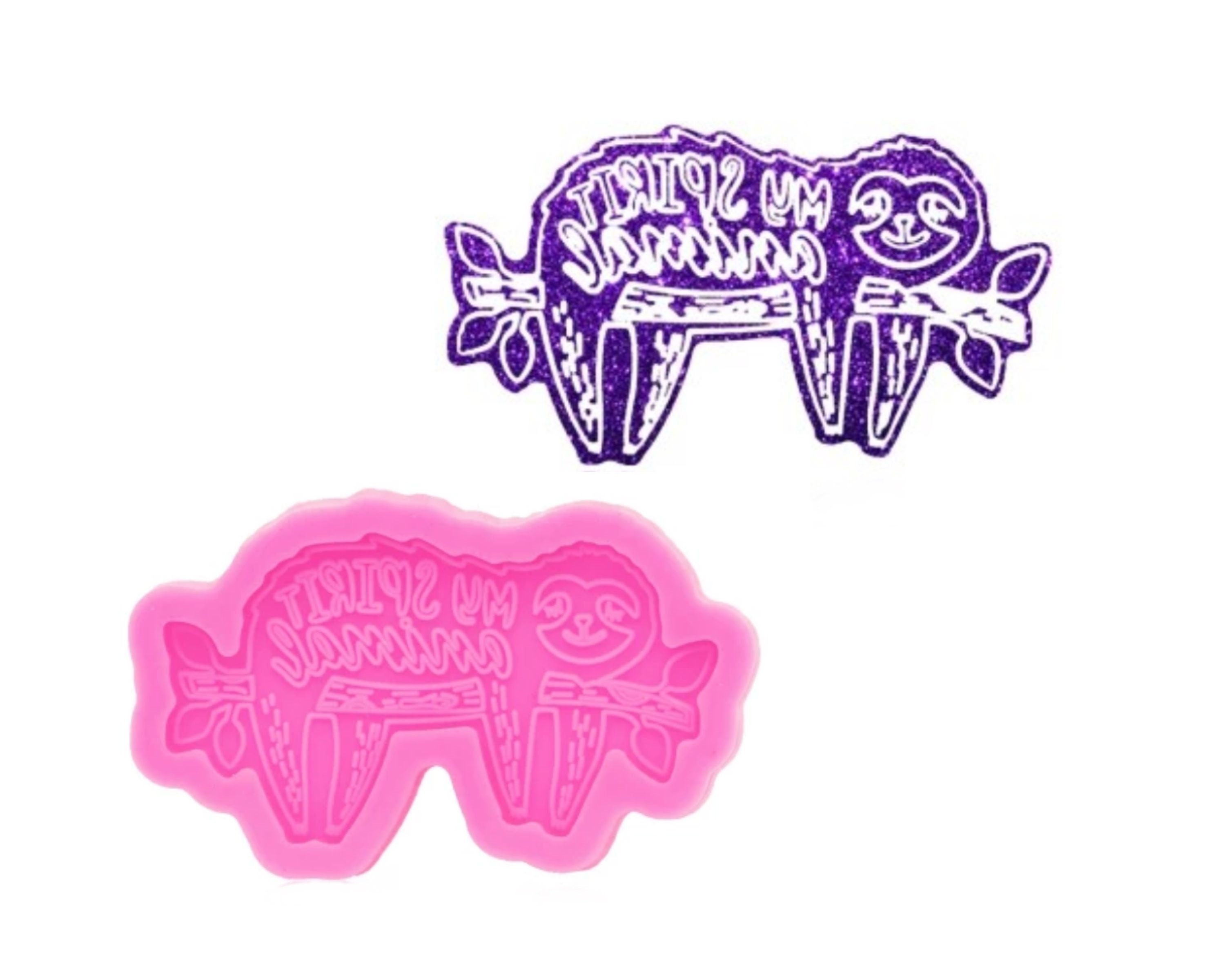 Animal Sloth Resin Silicone Mold Crafting With Epoxy Resin Art DIY Charms Mould Animal Sloth Resin Silicone Mold Crafting With Epoxy Resin Art DIY Charms Mould