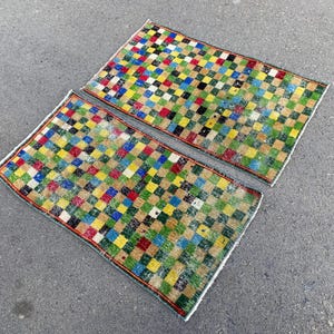 2x4  Turkish Rug, Mini Rug, Oushak Rug, Vintage Rug,Handmade Rug, Small Rug, Bedroom Rug,Vintage rug,Home decor rug,doormat rug &#39;&#39;2.0x3.5&#39;.