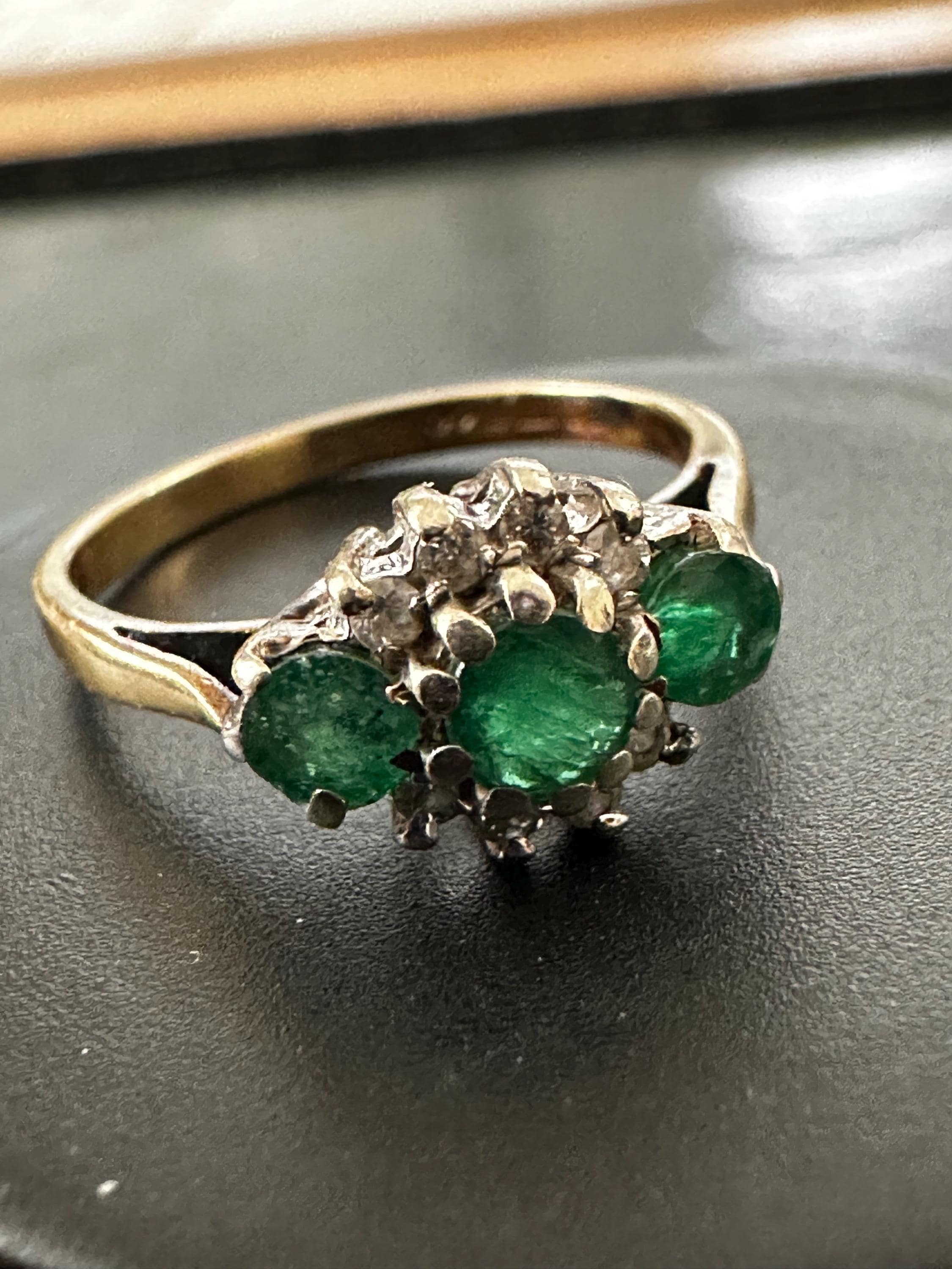 green dress ring Emerald Rings emerald cut emerald ring