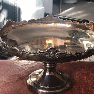 Rare: Antique Silver Tazza 375g Beautifully Decorated Hallmarked Birmingham 1927 In great antique condition collectible