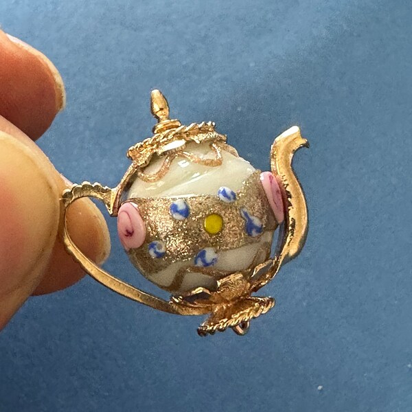 Enamel Yellow Teapot Etsy UK