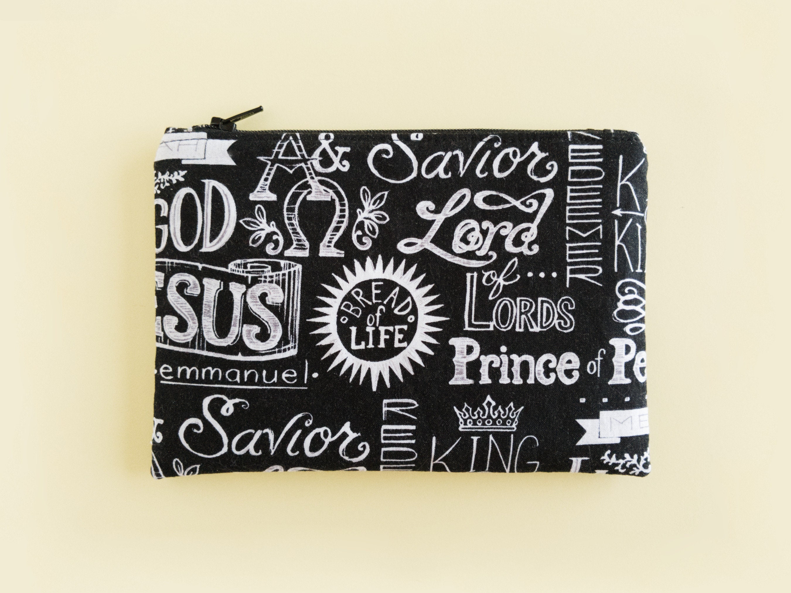 Streets of Israel Pencil Pen Highlighter Pouch Perfect for Bible Study Bag  and Cover 